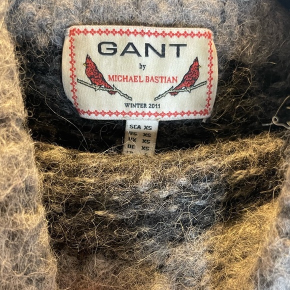 Gant Grey Ski Alpaca Wool Sweater XS - Picture 7 of 7